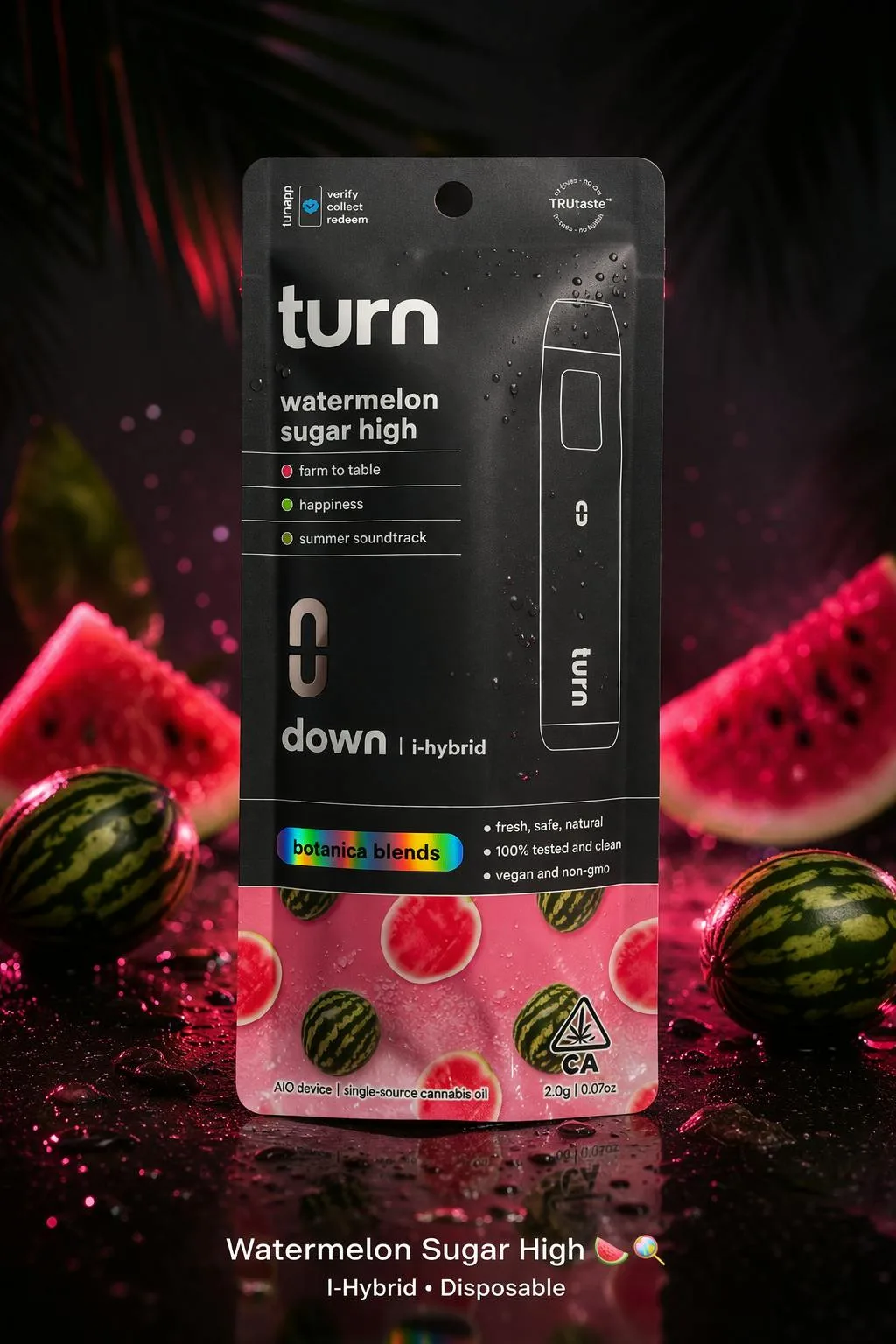 turn | Watermelon Sugar High | Disposable | 2g