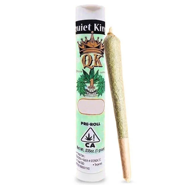 Quiet Kings - White Buffalo Pre Roll 1g - 1 g