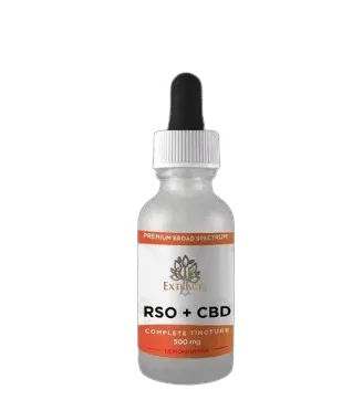 GB EXTRACTS TINCTURE - PEPPERMINT 1000MG RSO+CBD