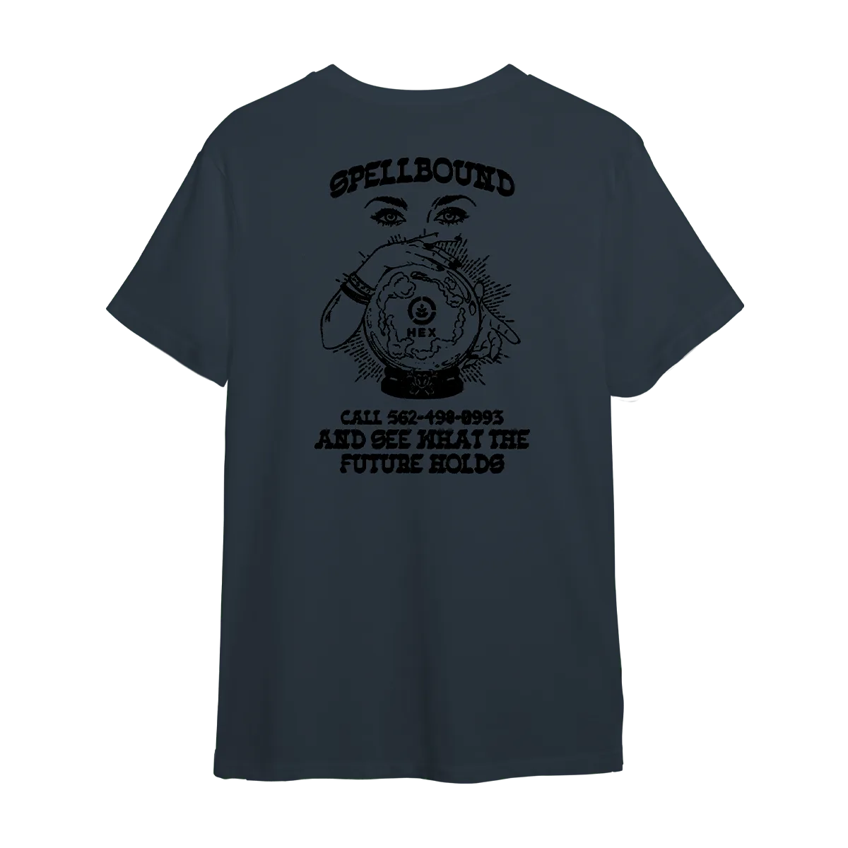 HEX - SPELLBOUND T SHIRT - PETROL BLUE - XXL