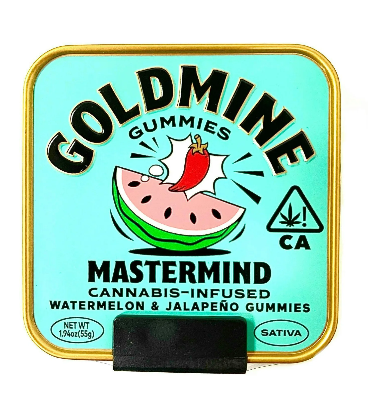Mastermind Watermelon & Jalapeño Gummies | 100mg | 10ct | 10mg/ea