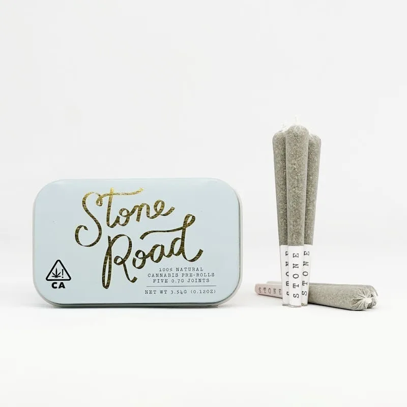 Stone Road | 3.5g 5pk Pre Roll - Grape Ape