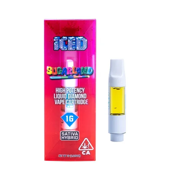 ICED - Vape Cartridge - 1g - Sugarland