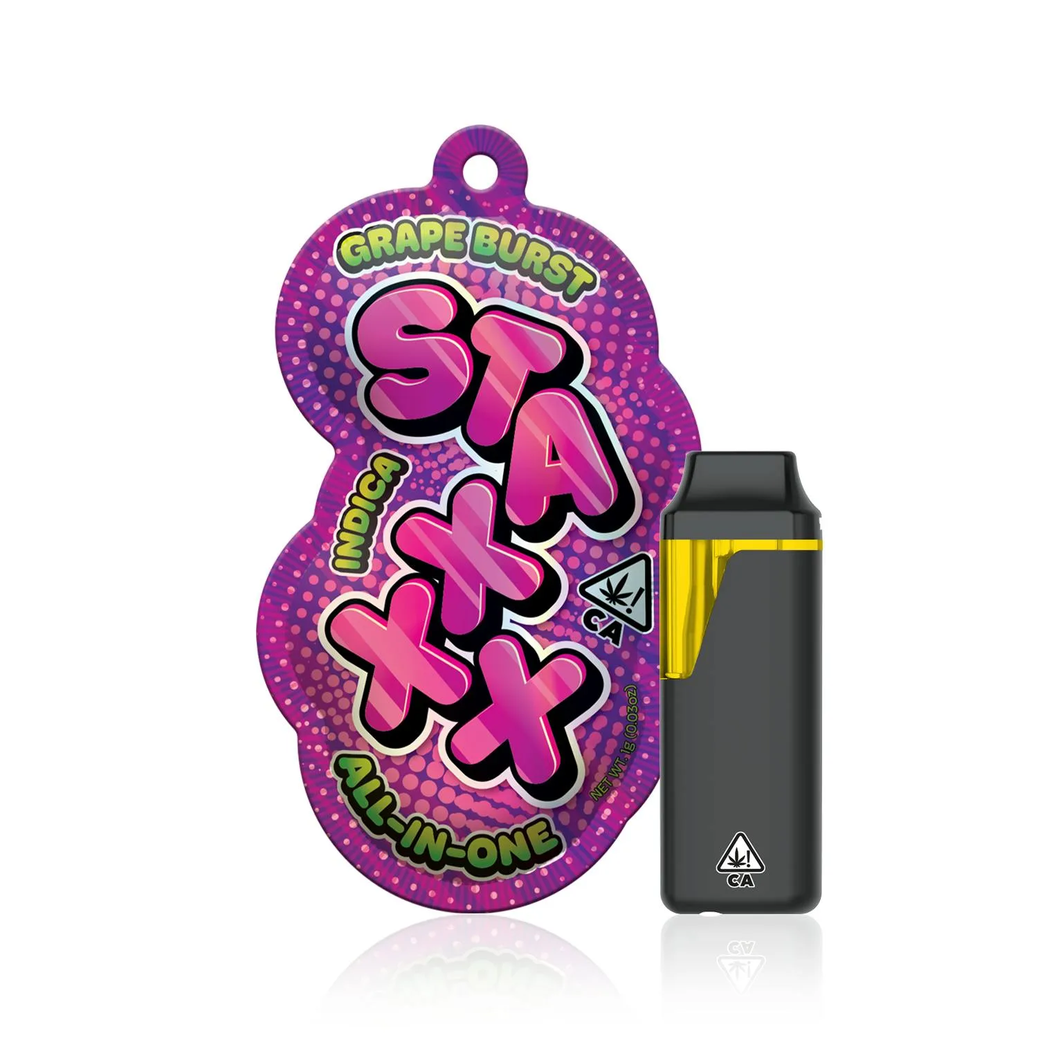 STAXXX - Grape Burst AIO Vape - 1 g