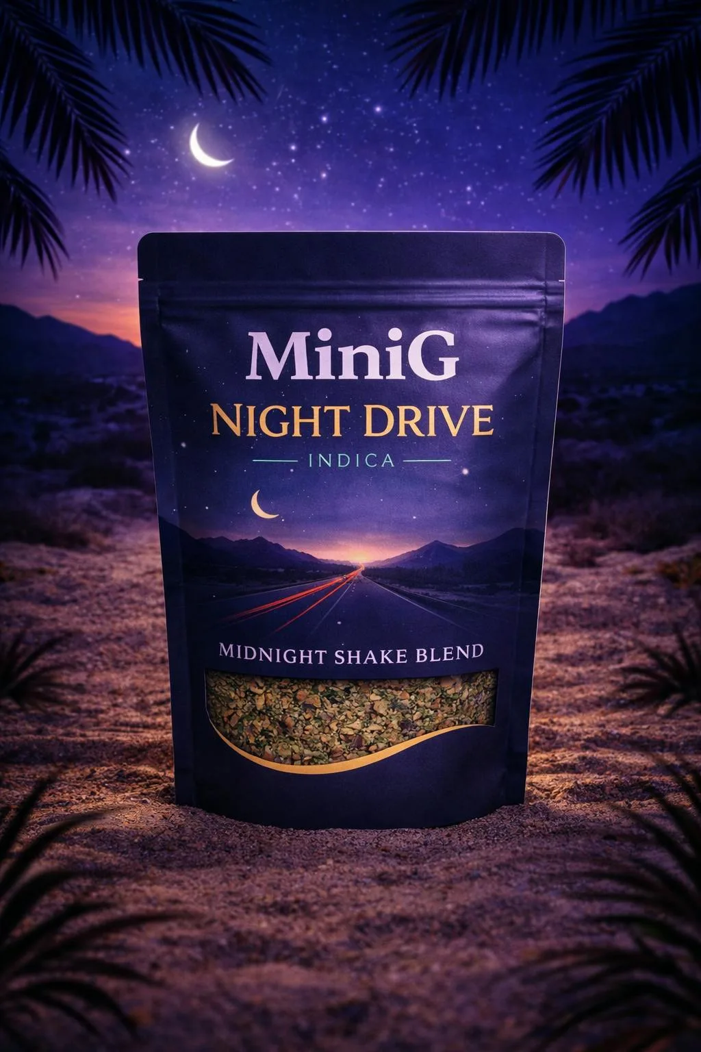 Night Drive – 28g Shake (Indica)