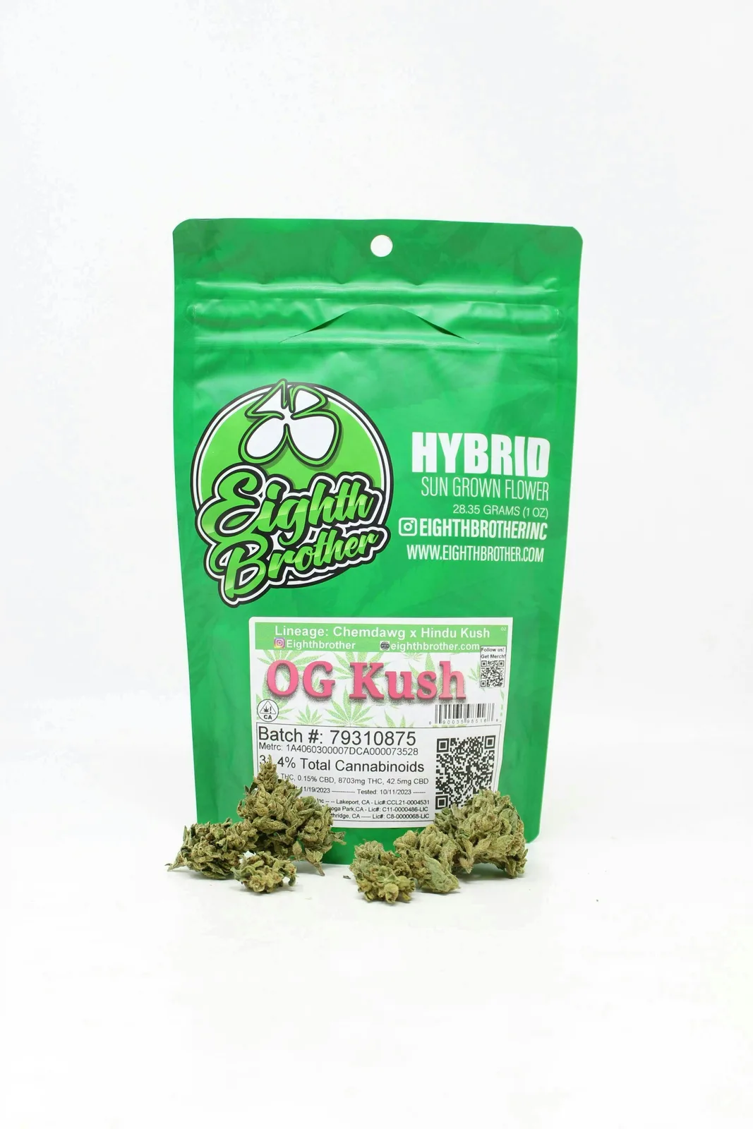 Eighth Brother | OG Kush | Big Buds | 28g