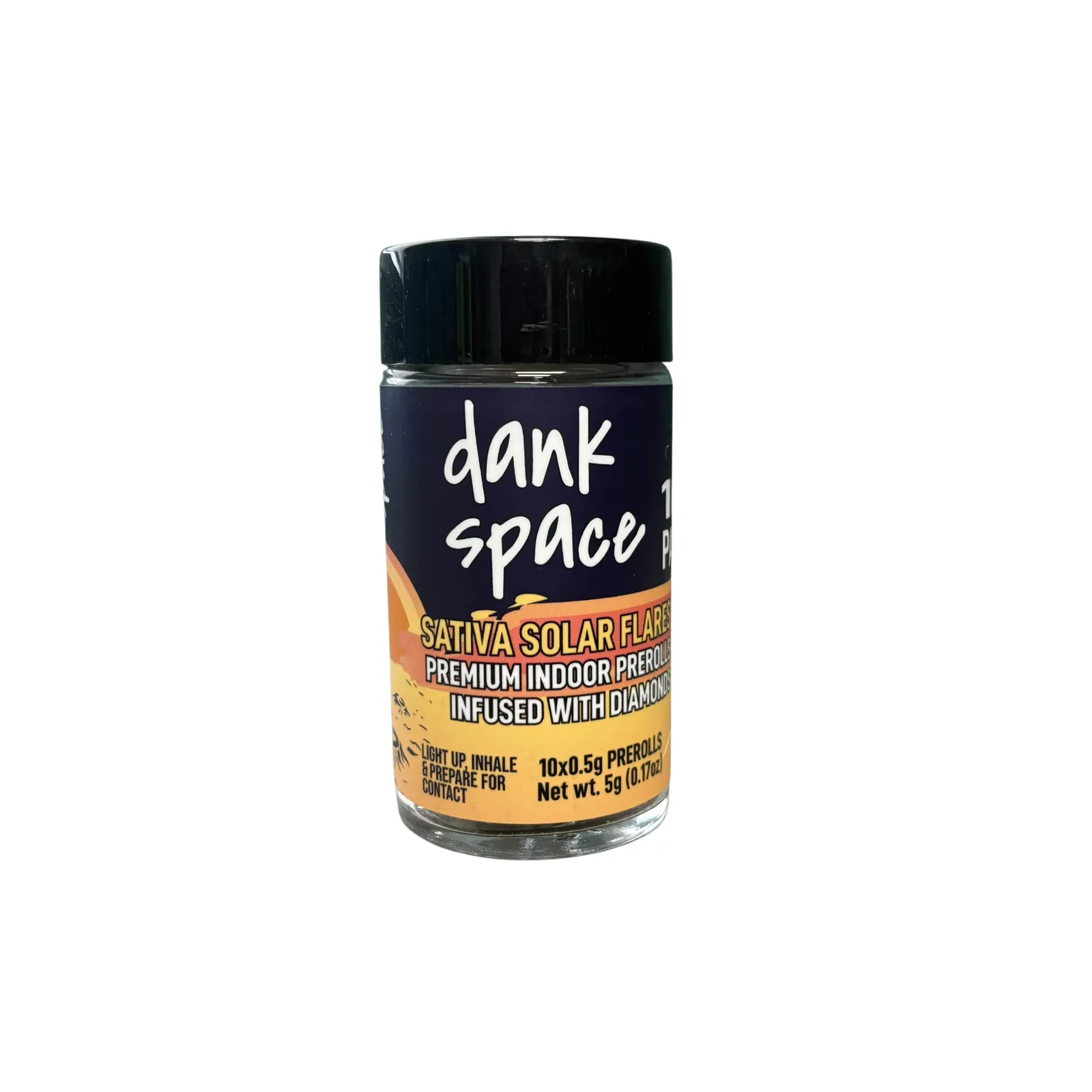 DANK SPACE: SOLAR FLARE INFUSED 5G PREROLL 10 PACK