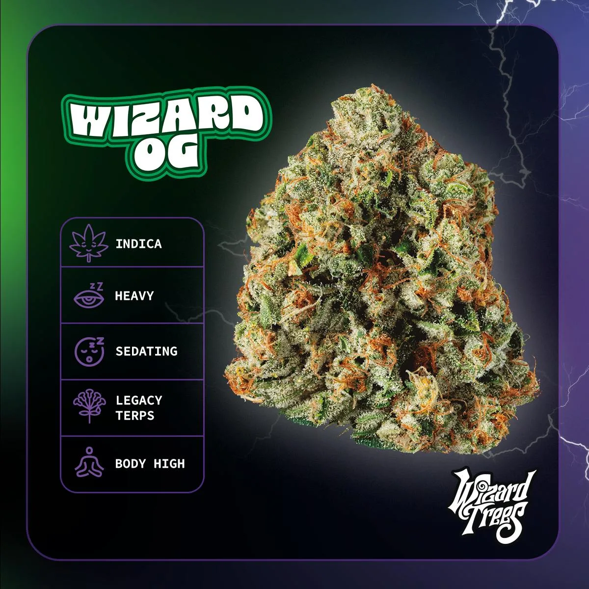 Wizard Trees | 3.5g Flower - Wizard OG