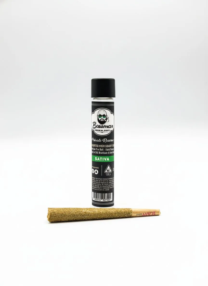 BOSSMAN PREMIUM JOINTS- SATIVA [KIEF]