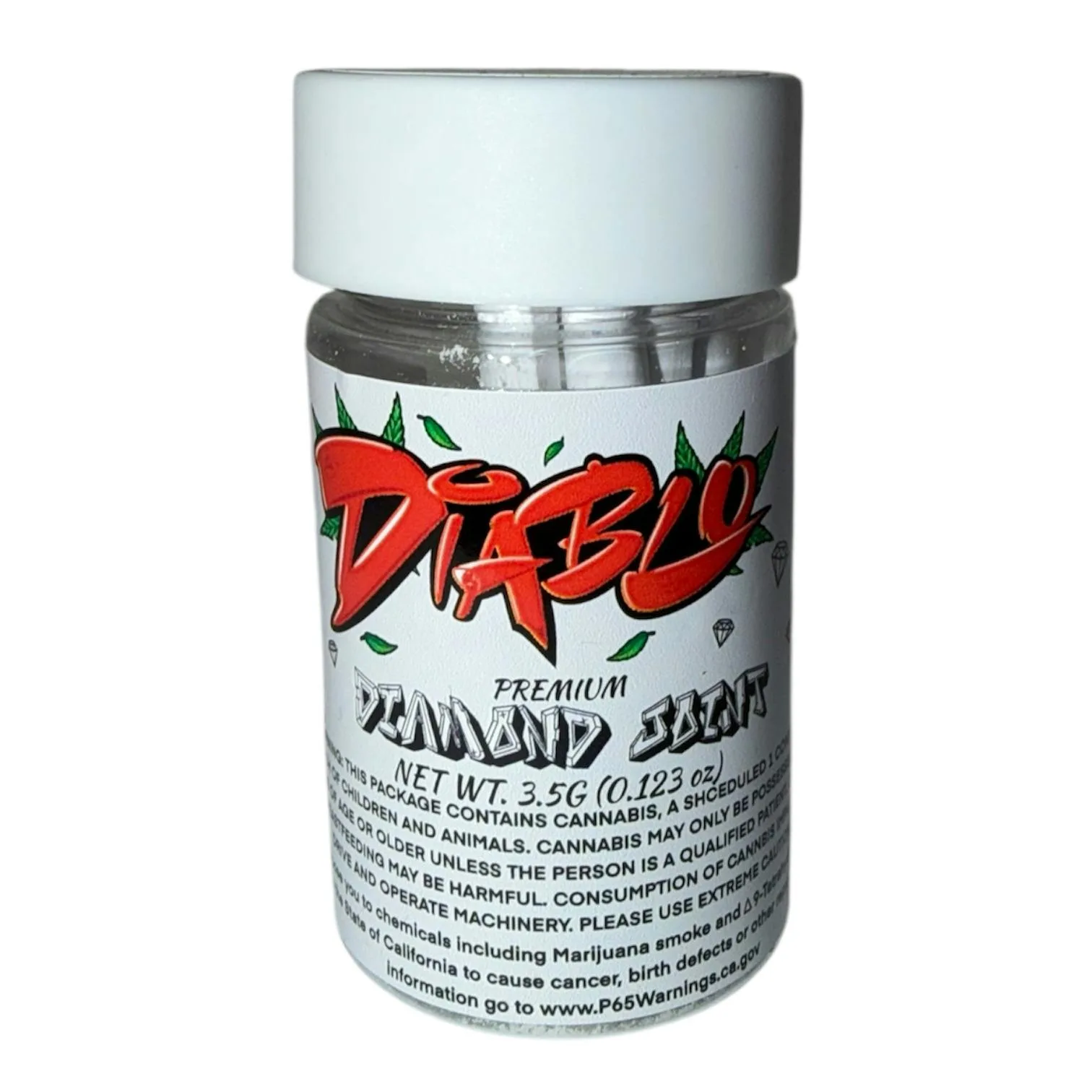 0.7g 5pk Premium diamond Joints 3.5g