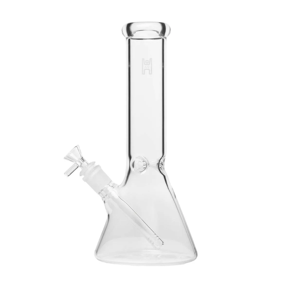 Clear Beaker Water Pipe | 9inch 14mm Connection | Human Grade