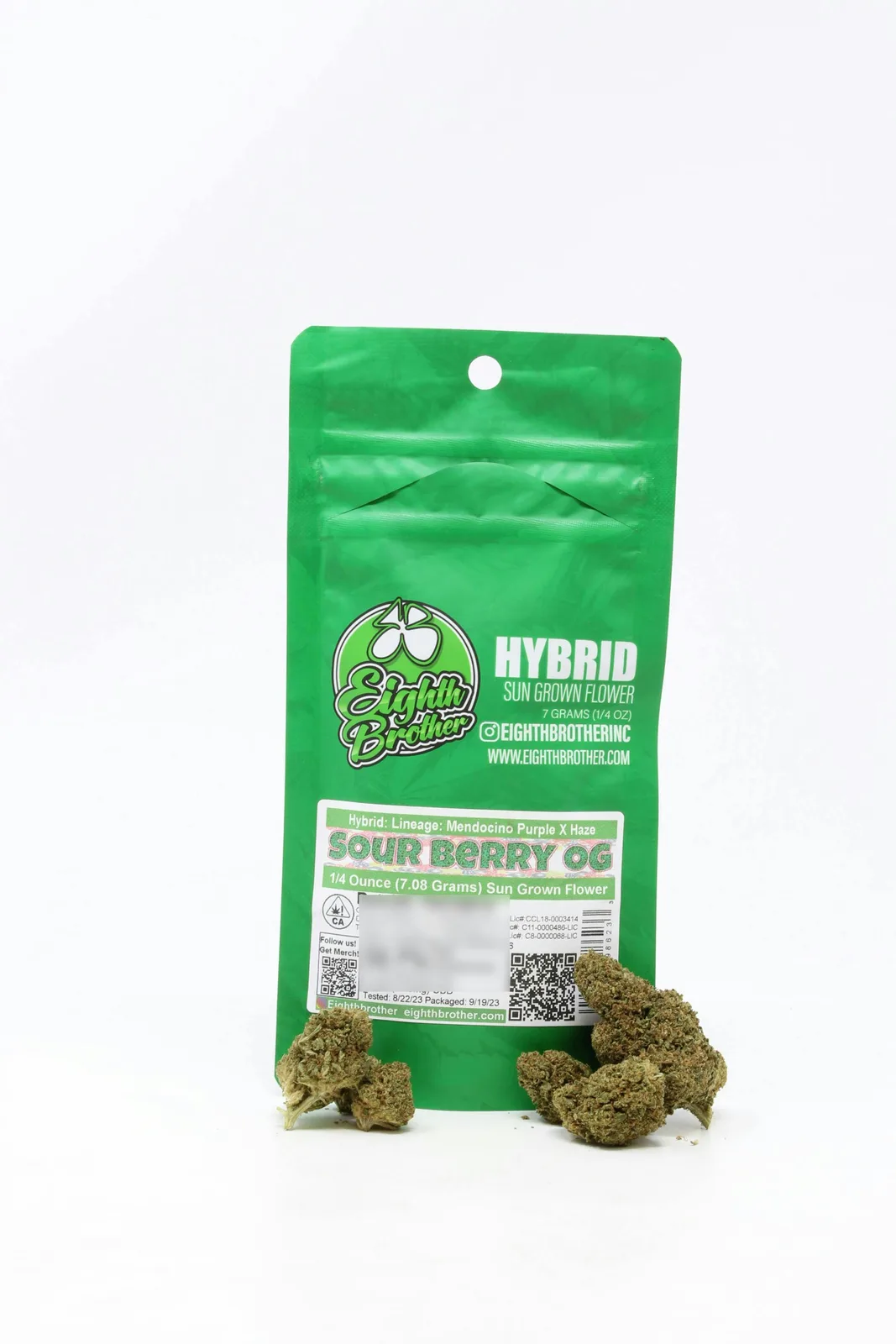 Eighth Brother | Sour Berry OG | Big Buds | 7g