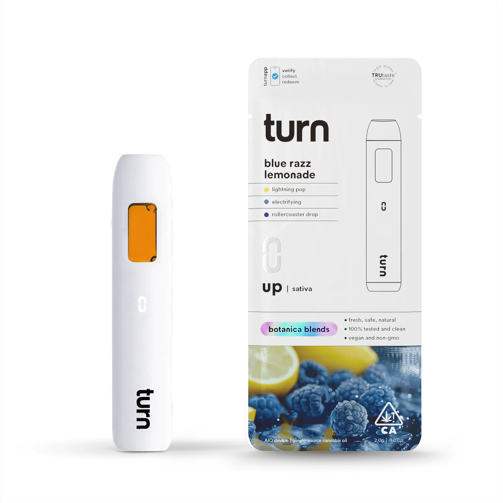 turn | Blue Razz Lemonade | Disposable | 2g