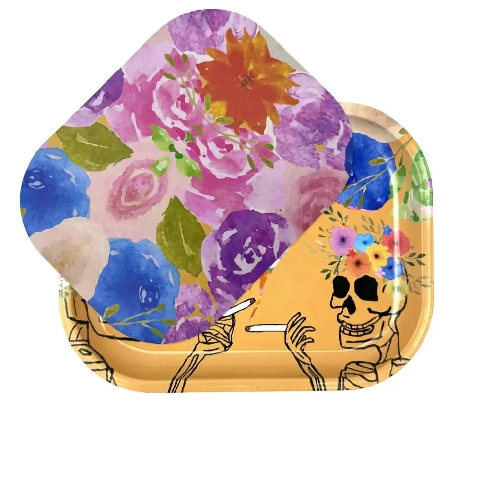 ZZZ Dead Flowers Rolling Tray
