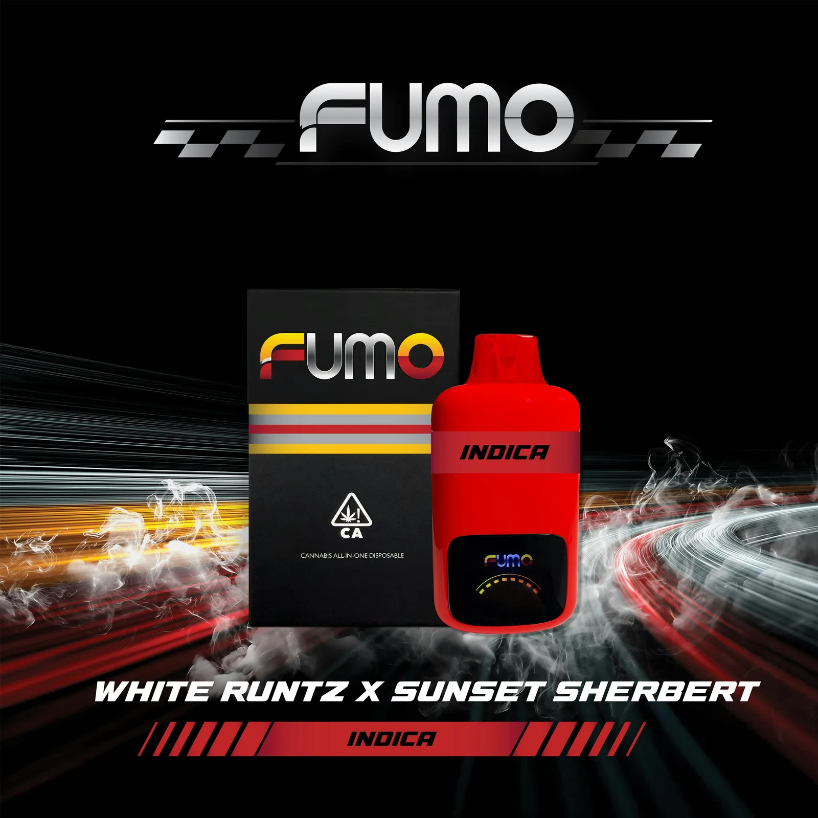 FUMO- WHITE RUNTZ X SUNSET SHERBERT - Liquid Diamond/Live Resin 1G