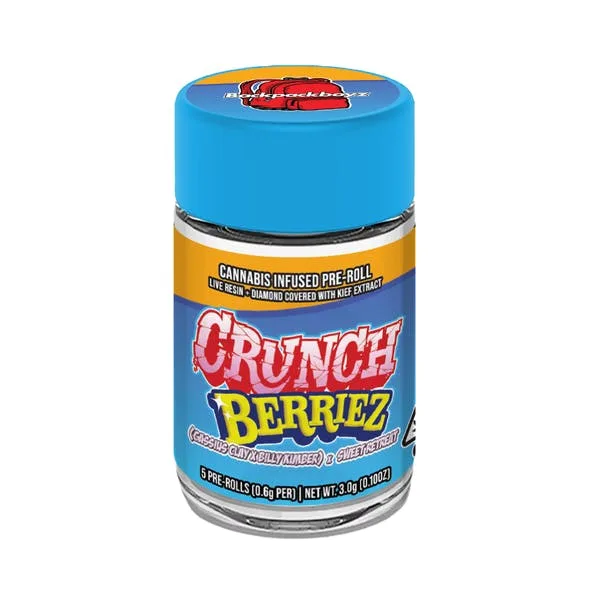 Crunch Berriez - 3G 5 pack Infused Prerolls