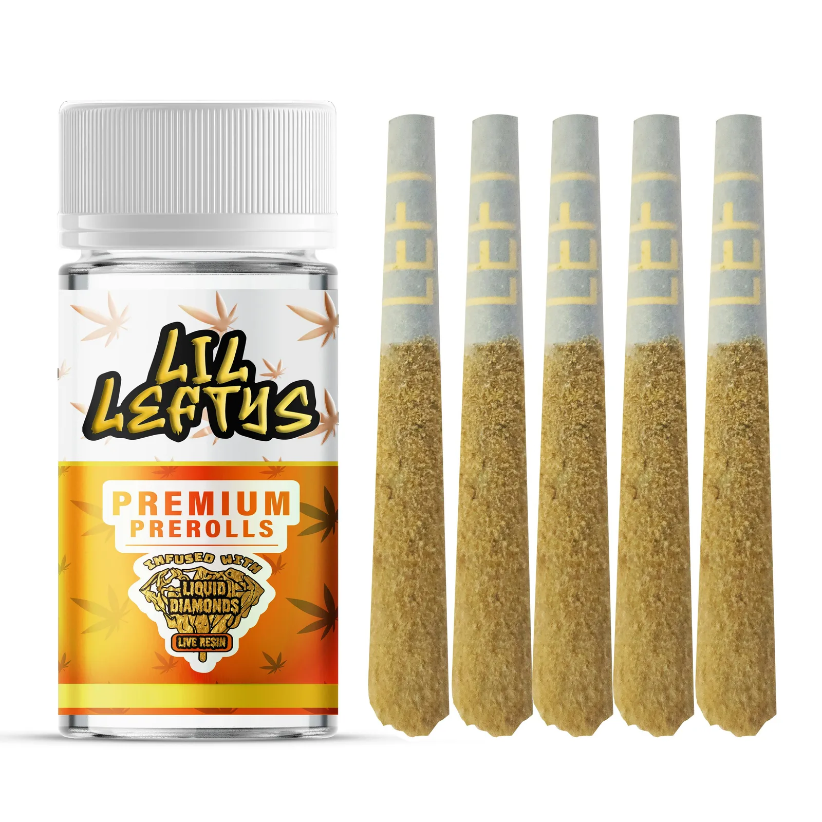 LIL LEFTYS Infused Prerolls - Orange Creamsicle