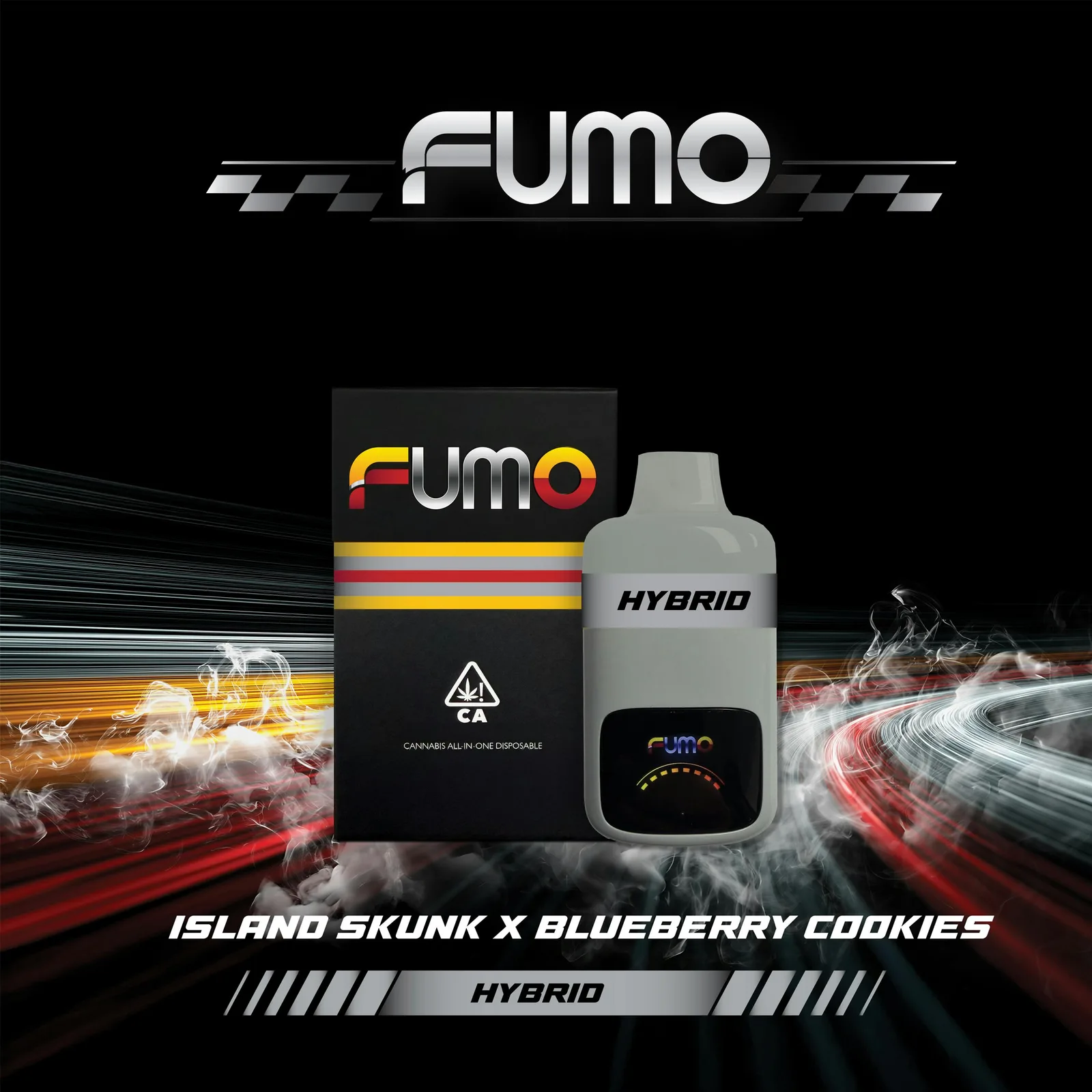 FUMO- ISLAND SKUNK X BLUEBERRY COOKIES - Liquid Diamond/Live Resin 1G