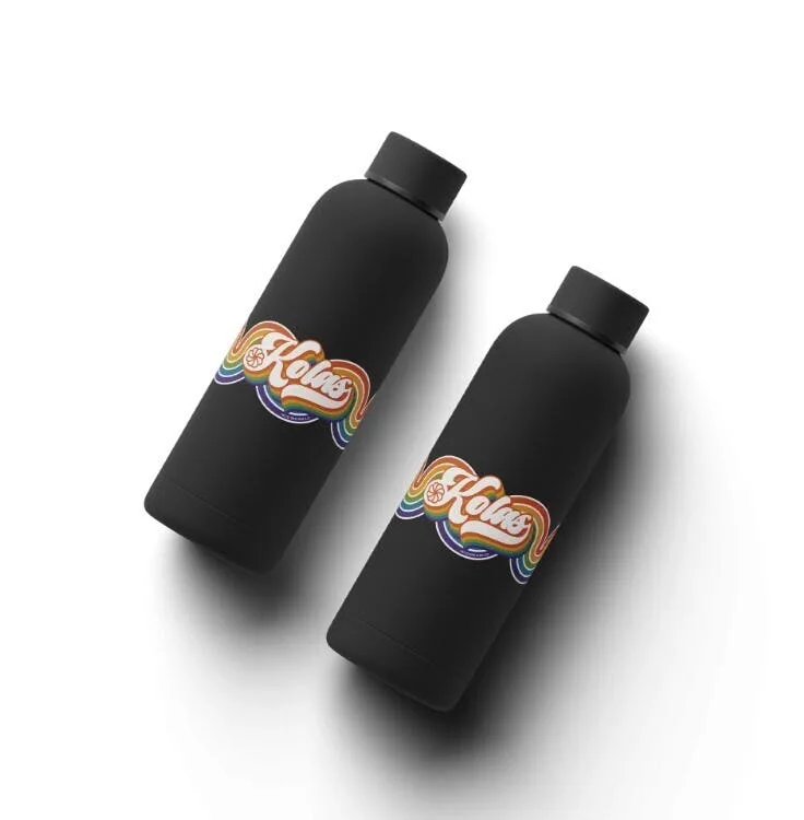 Kolas Branded Water Bottle Retro 70's