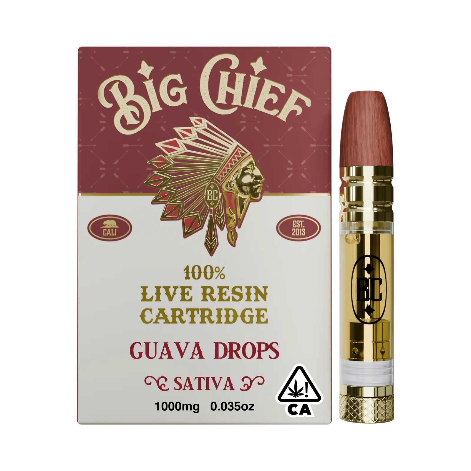 GUAVA DROPS - 1G 100% Live Resin Cartridge