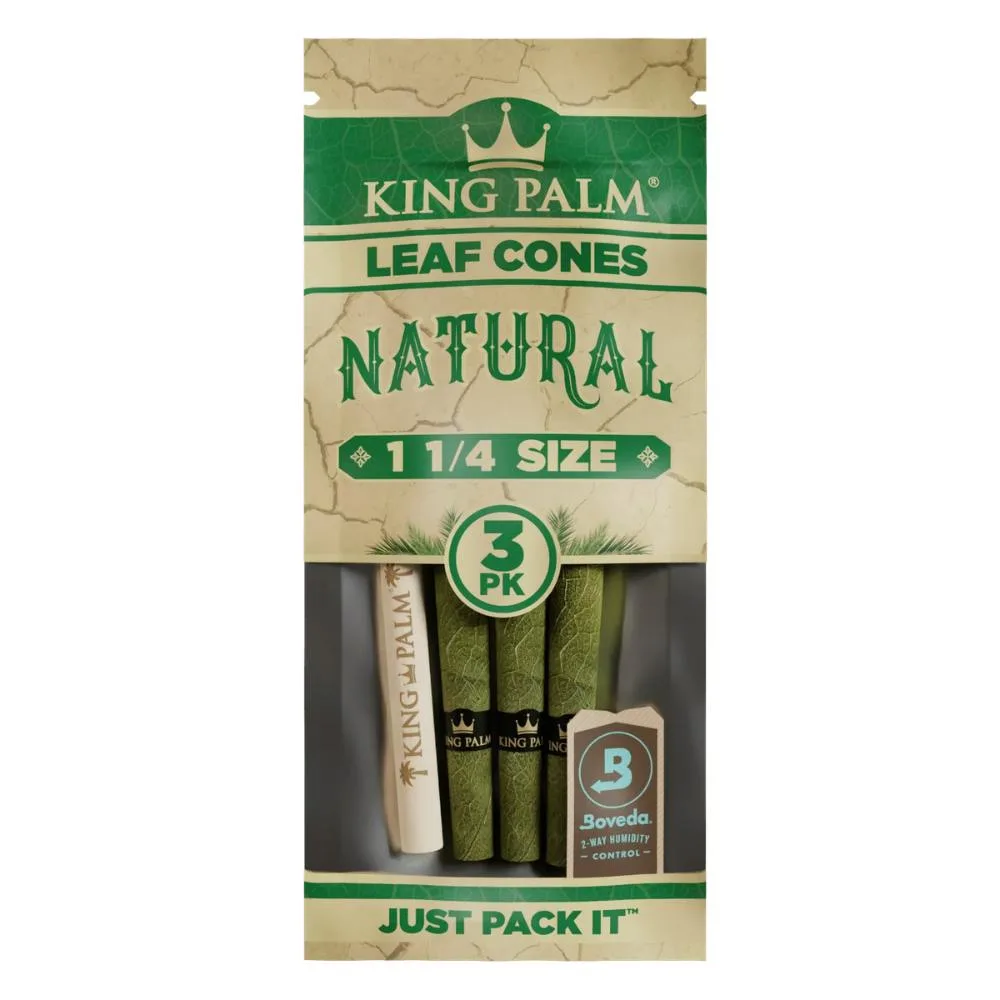 Leaf 1¼ 3-Pack Cones