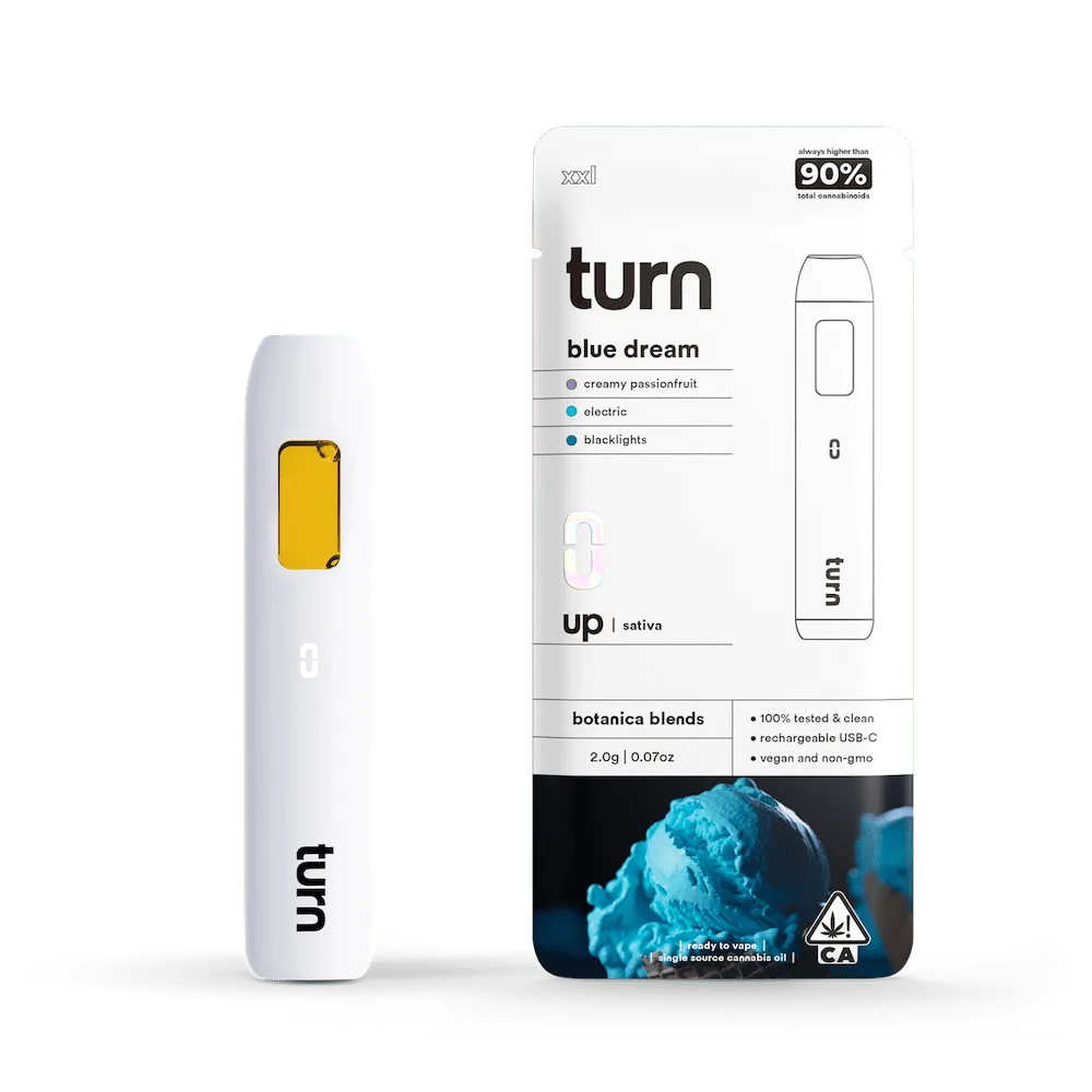 turn | Blue Dream | Disposable | 2g