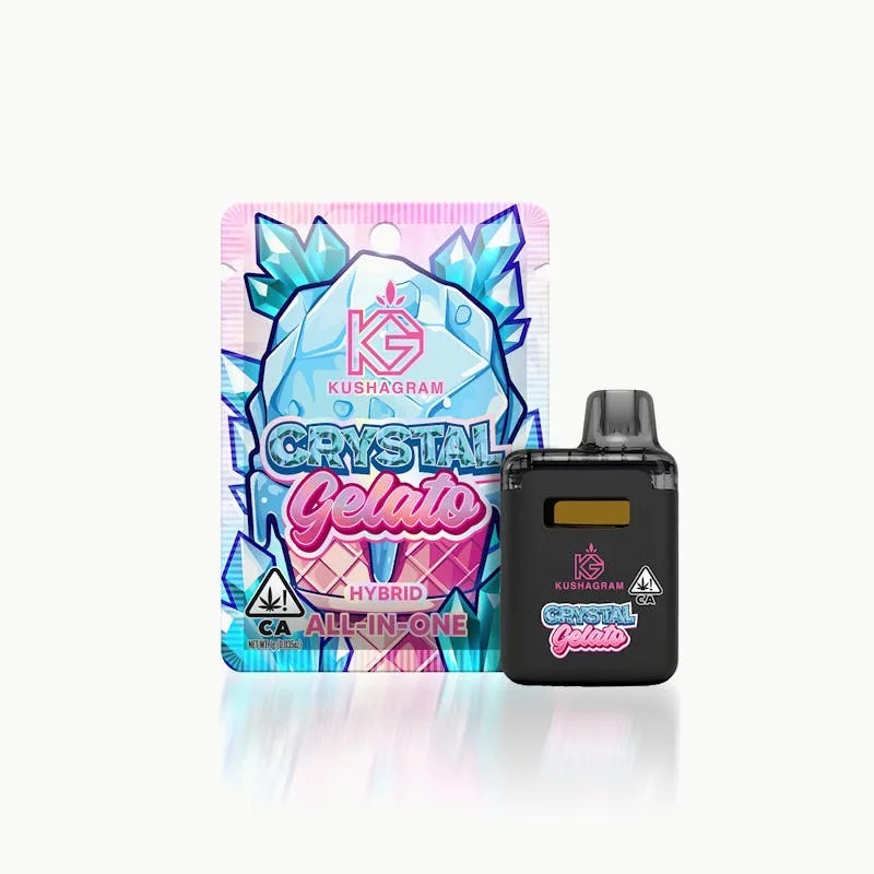 Crystal Gelato AIO Vape 1g