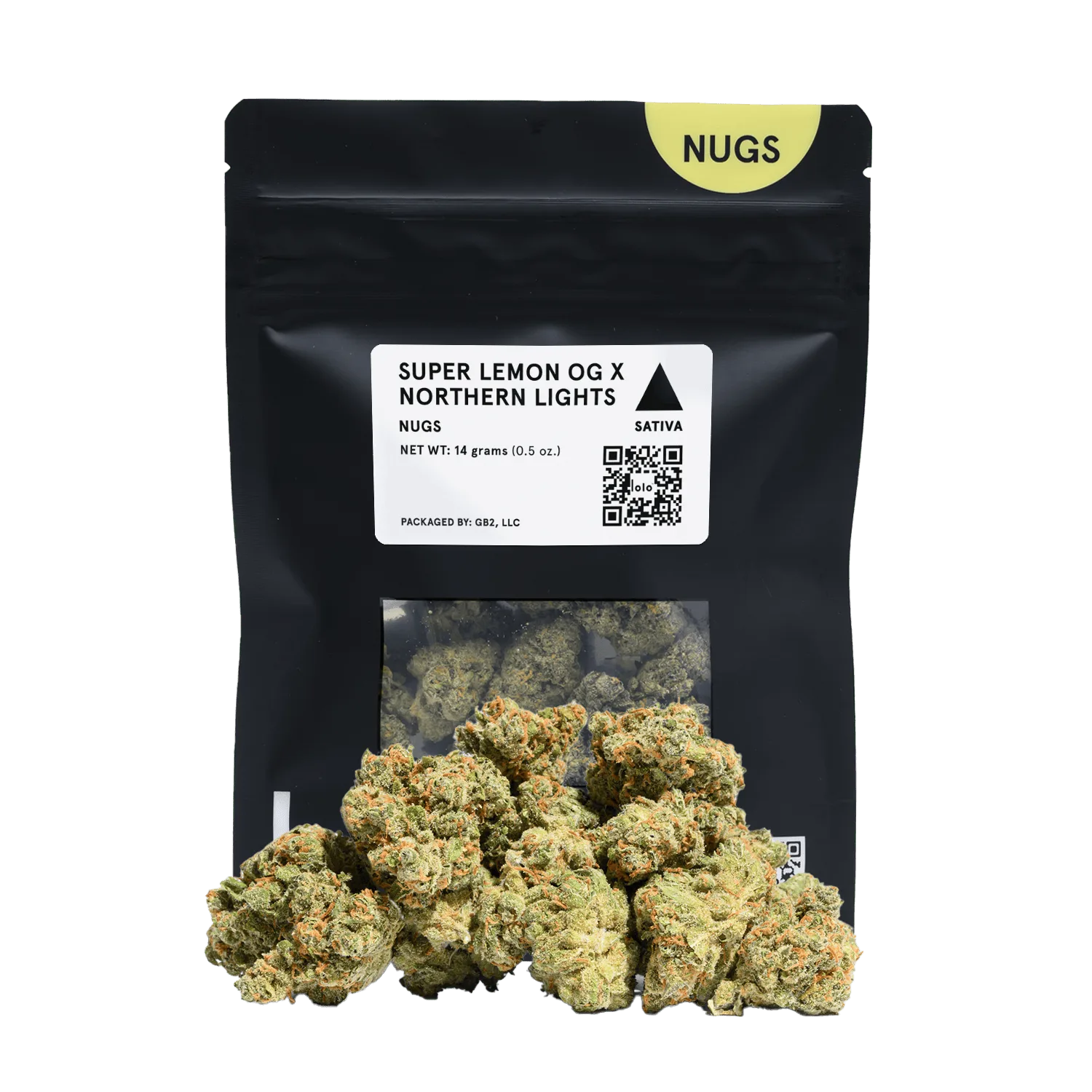 lolo | Super Lemon OG × Northern Lights | Indoor Nugs | 14g