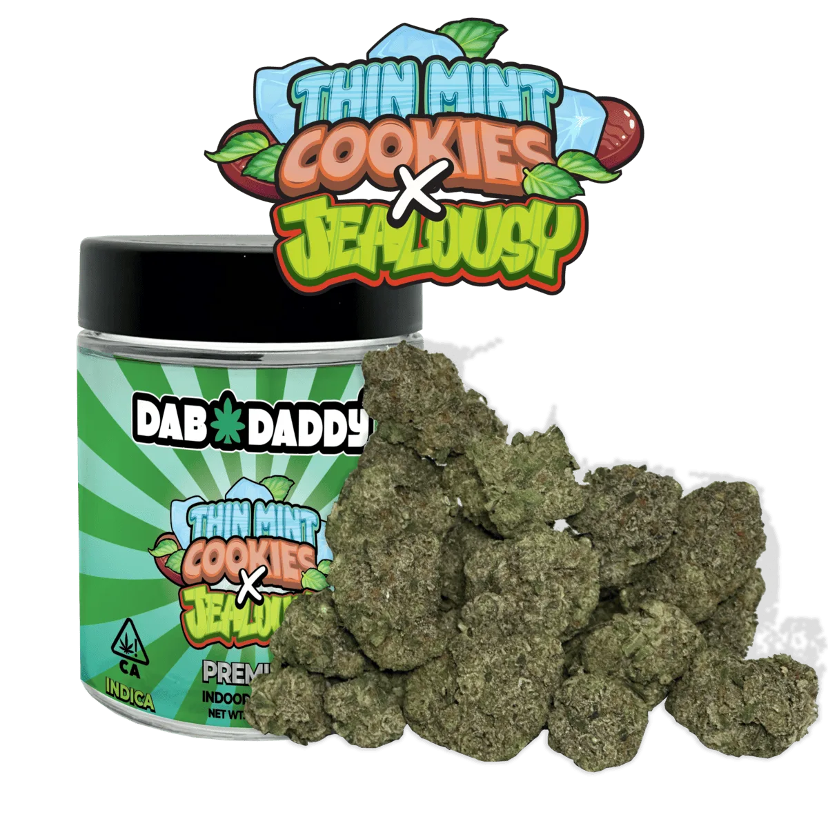 Thin Mint Cookies X Jealousy Flower Dab Daddy® 28g