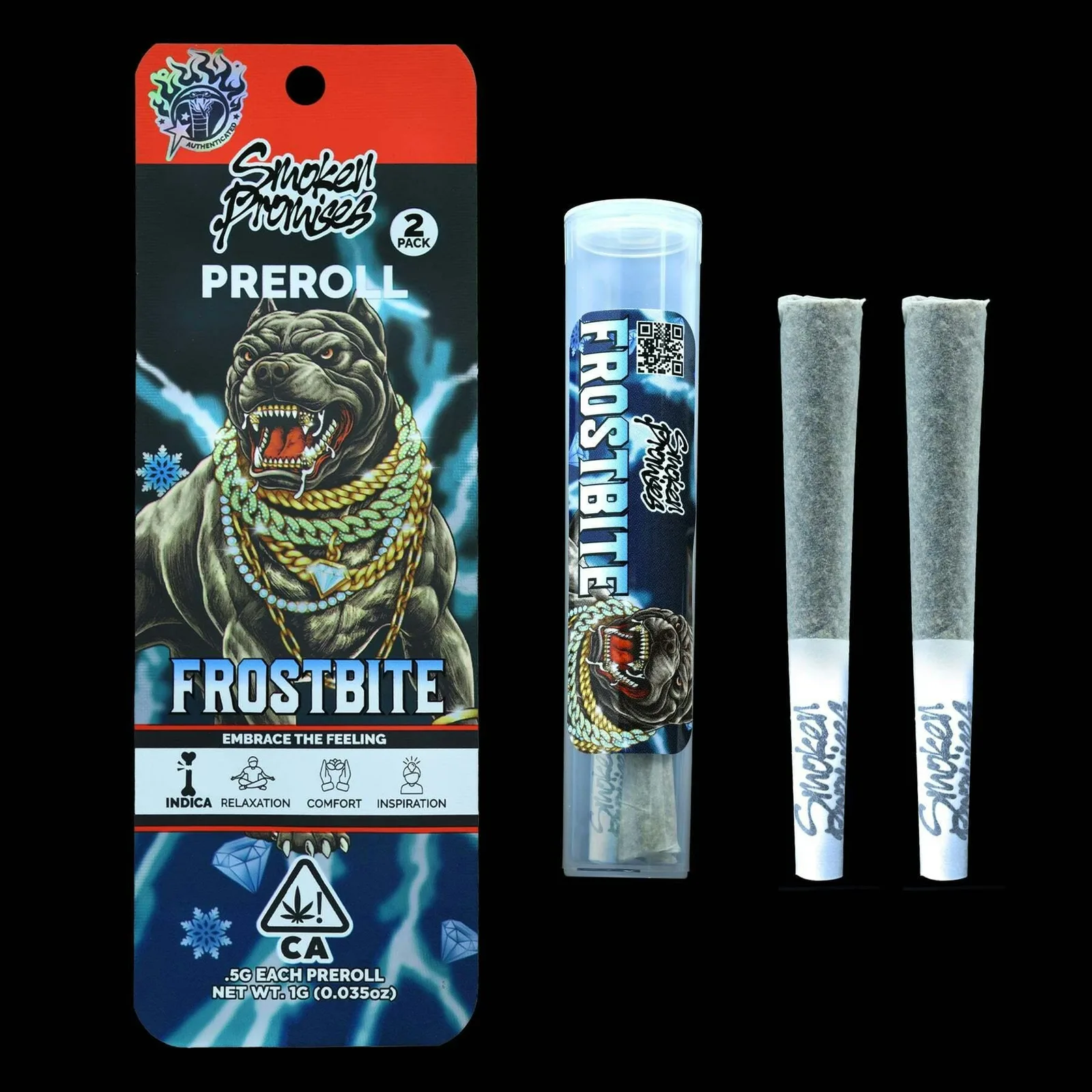 Frost Bite | Pre Roll Pack | 1g (2 x 0.5g)