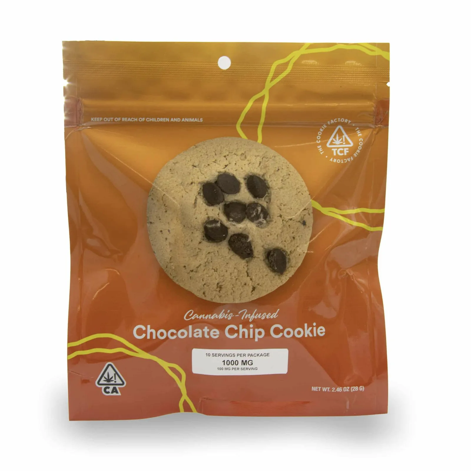 Chocolate Chip Cookie-(1000mg)