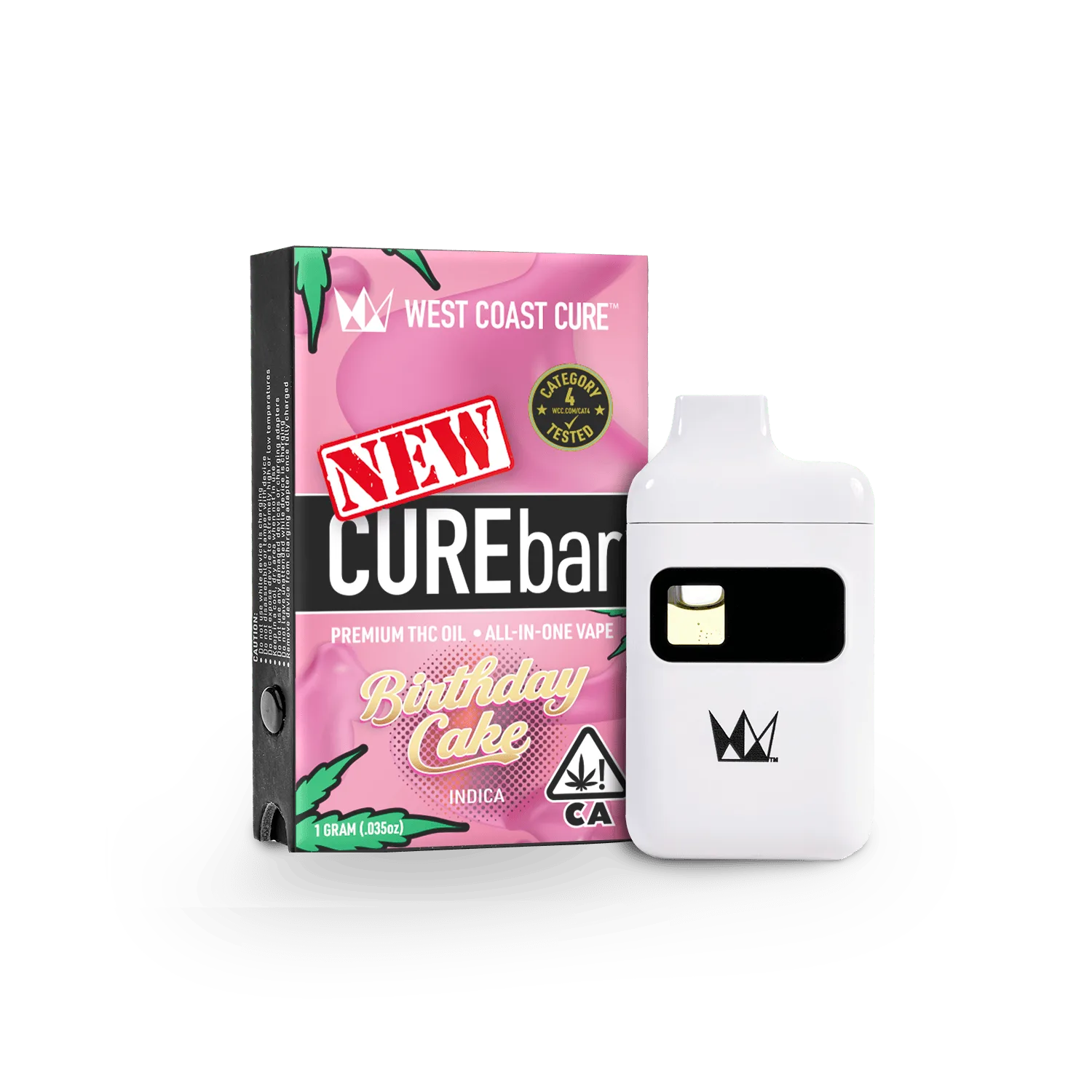 Birthday Cake AIO CUREbar - 1G