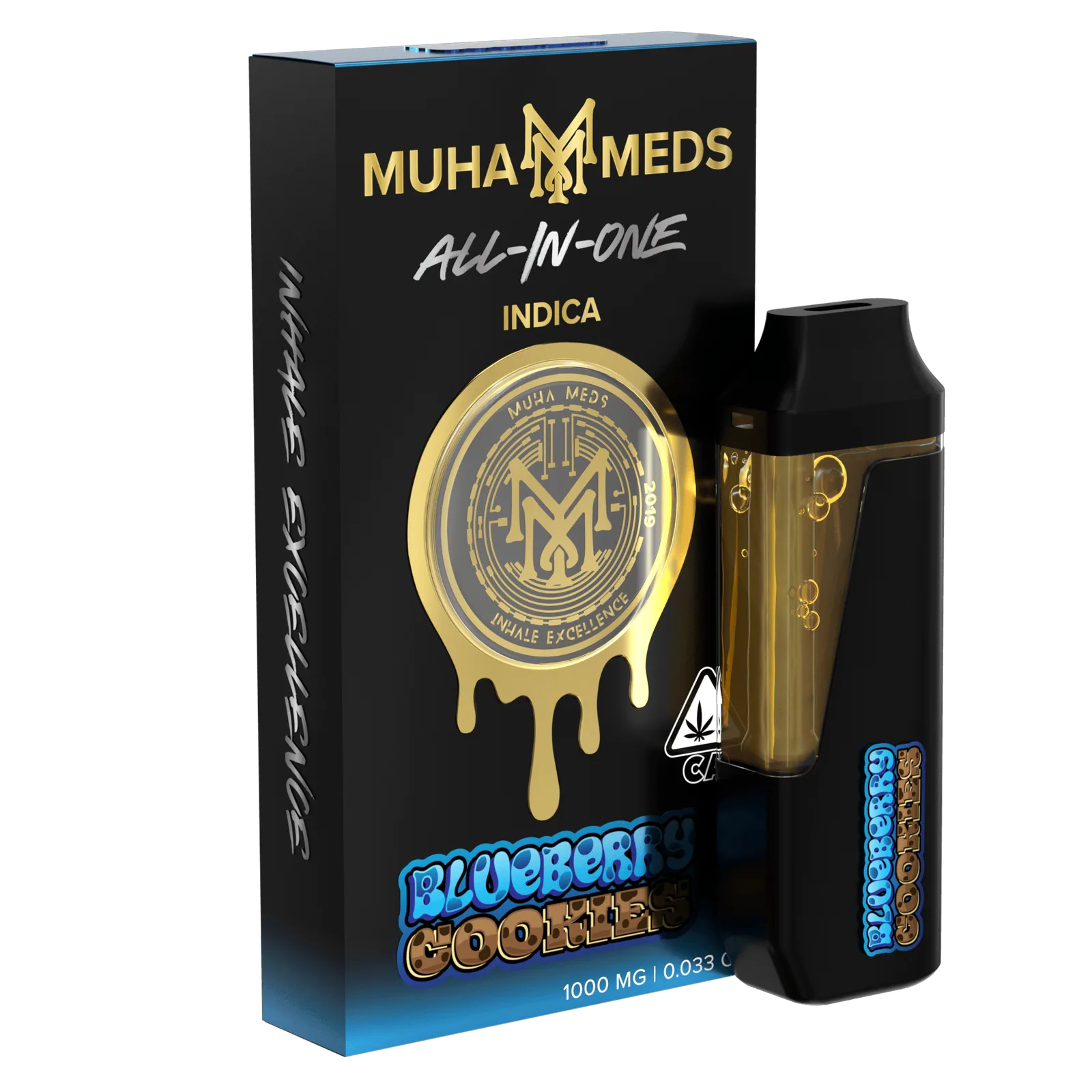 Muha Meds | Blueberry Cookies | Cartridge | 1g