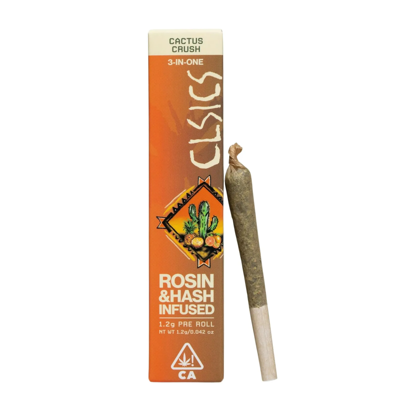 CLSICS | Infused Preroll | 1.2g | Rosin + Hash | Trifecta | Cactus Crush