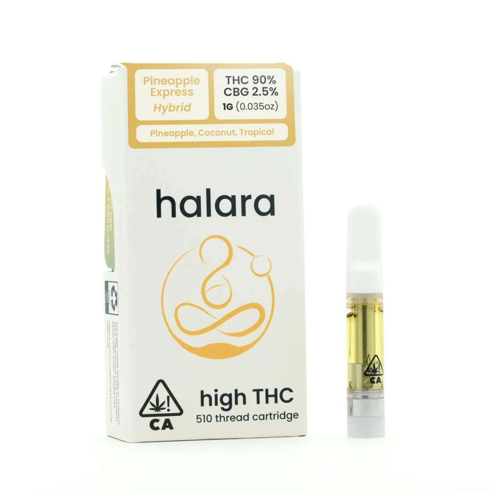 Halara | Pineapple Express | High THC Cartridge | 1g