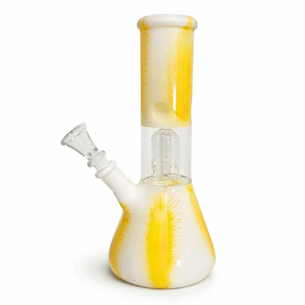 Small Size Bong - Yellow White