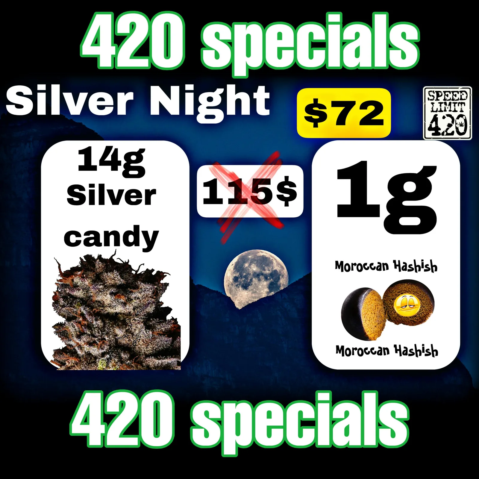 🪙Silver Night / 4.20 SPECIAL🔥