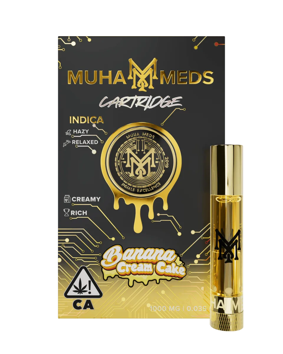 Muha Meds | Banana Cream Cake | 3rd Gen Cartridge | 1g
