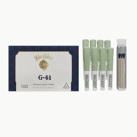8 Pack Pre-Rolls White Fire