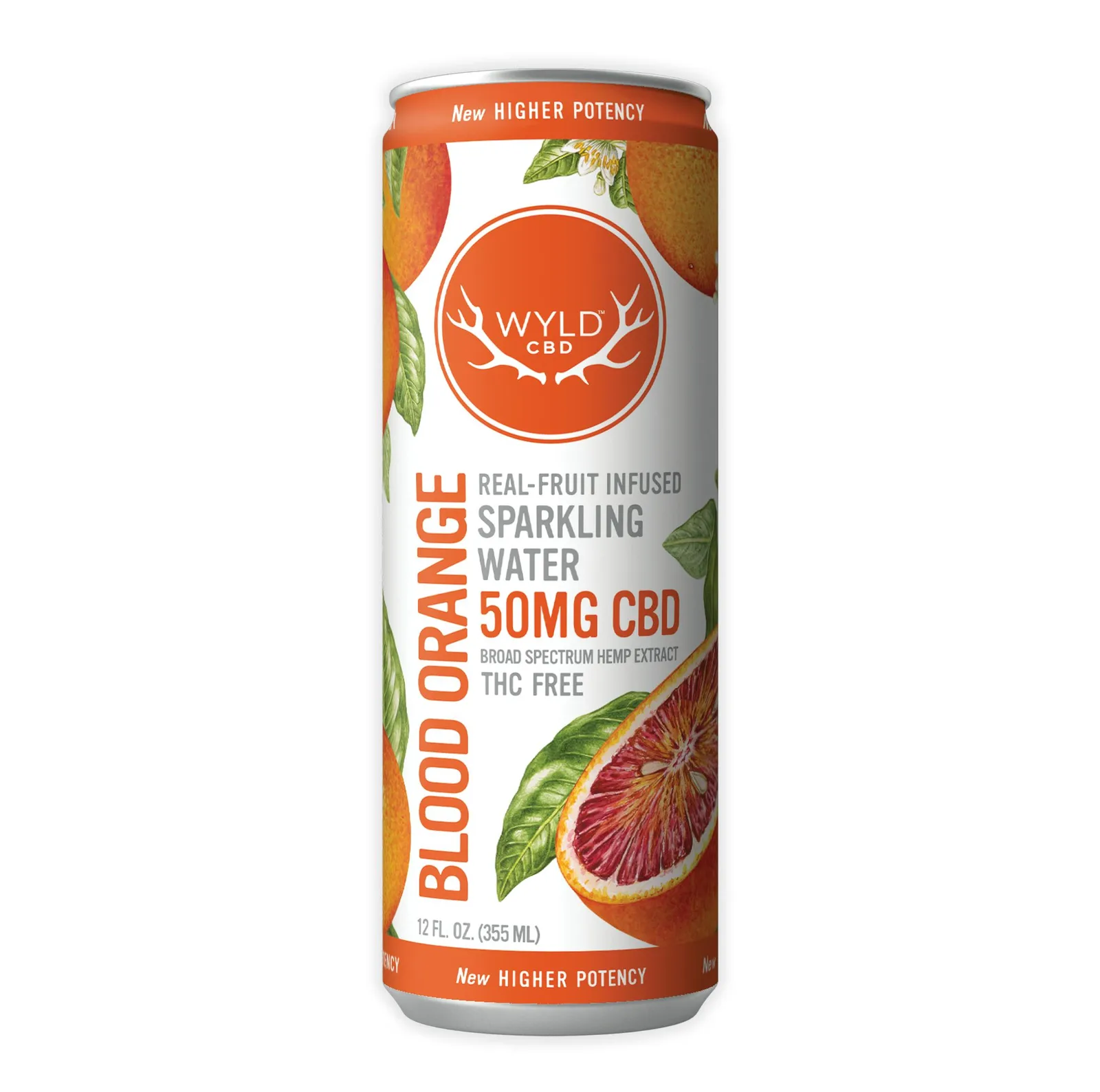 BLOOD ORANGE CBD SPARKLING WATER [50MG]