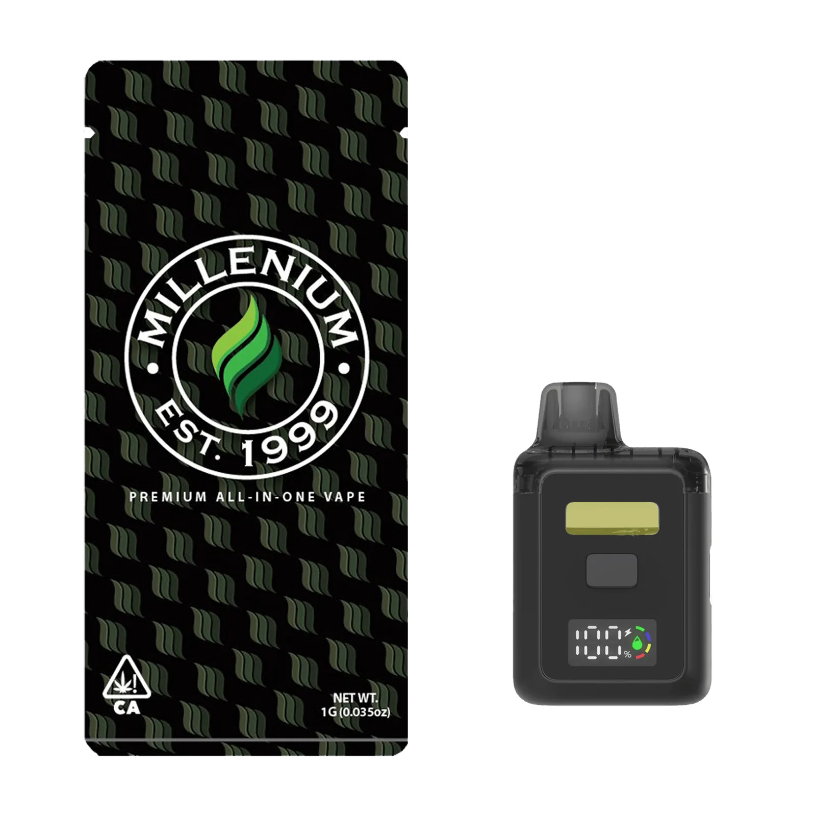 Millenium | AIO | Live Resin | Carbon Fiber | 1g