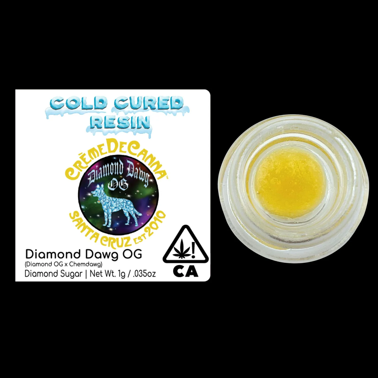Creme De Canna - Diamond Sugar - Diamond Dawg OG - 1g - (I)