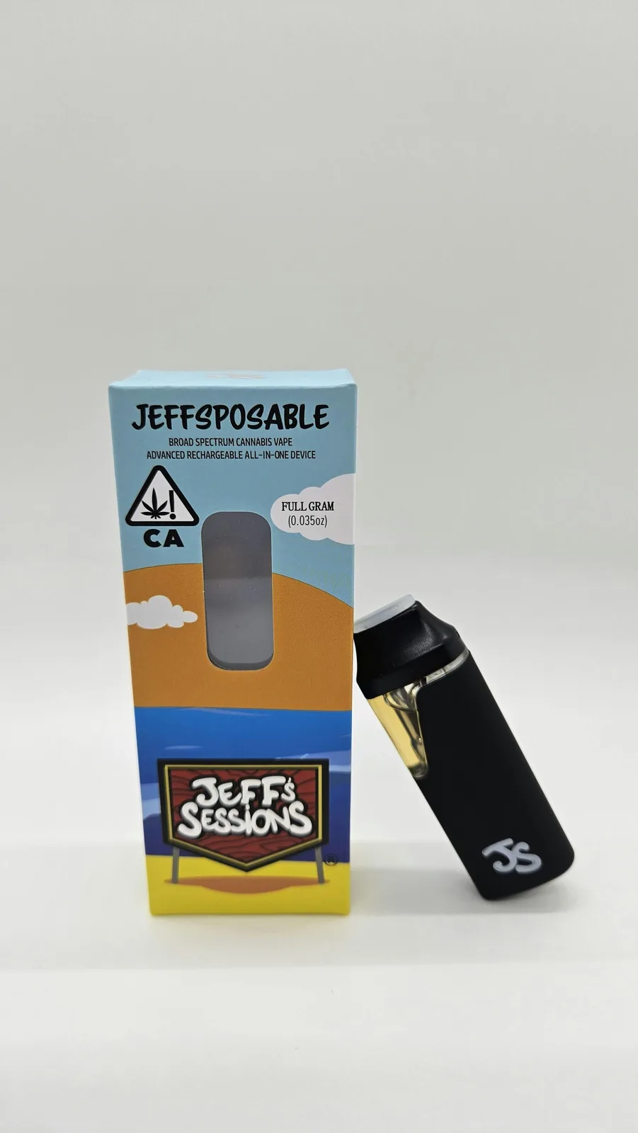 Jeff's Sessions | Root Beer Kush 1g | All-In-One Vape Pen