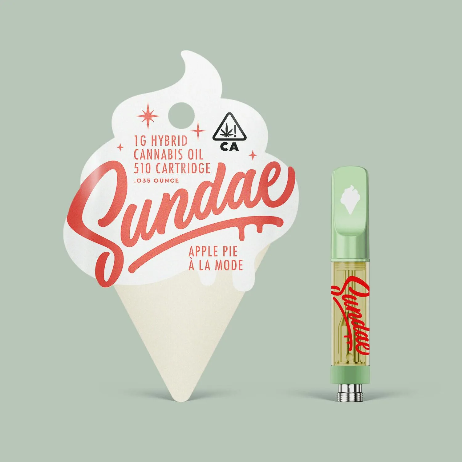 Sundae - Apple Pie A La Mode Cartridge - 1 g
