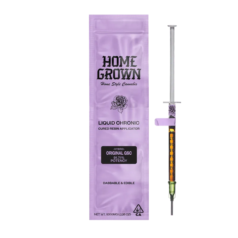 Home Grown | Original GSC | Cured Resin Applicator | Concentrates | 1g