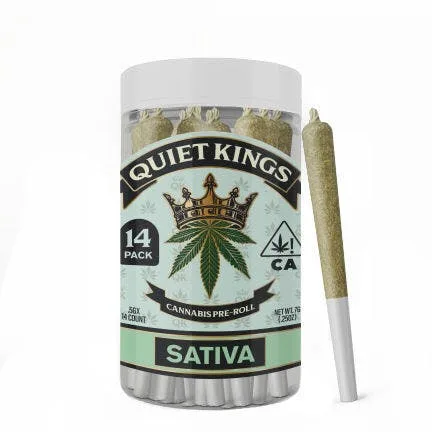 Quiet Kings - Sour Amnesia 14pk Pre Rolls 7g - 7 g