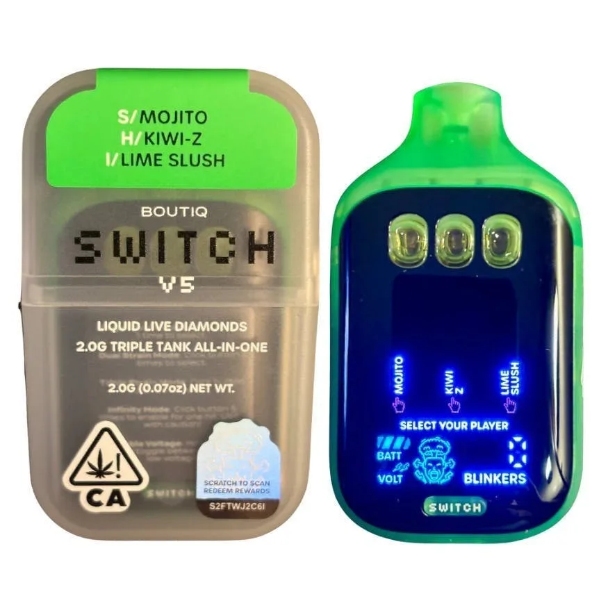 Boutiq | Mojito × Kiwi-Z × Lime Slush | V5 All-In-One | 1g