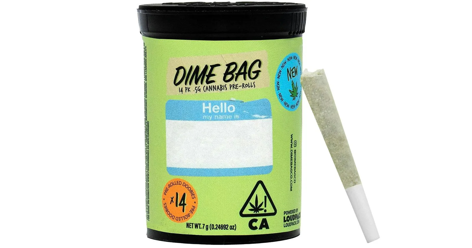 Dime Bag - Canal St. RNTZ Pre-Rolls - 14ct