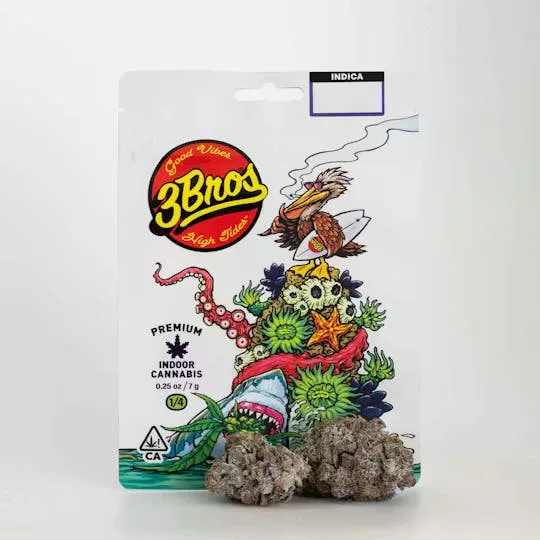 3 Bros Grow - Obsidian OG 7g Indoor - 7 g