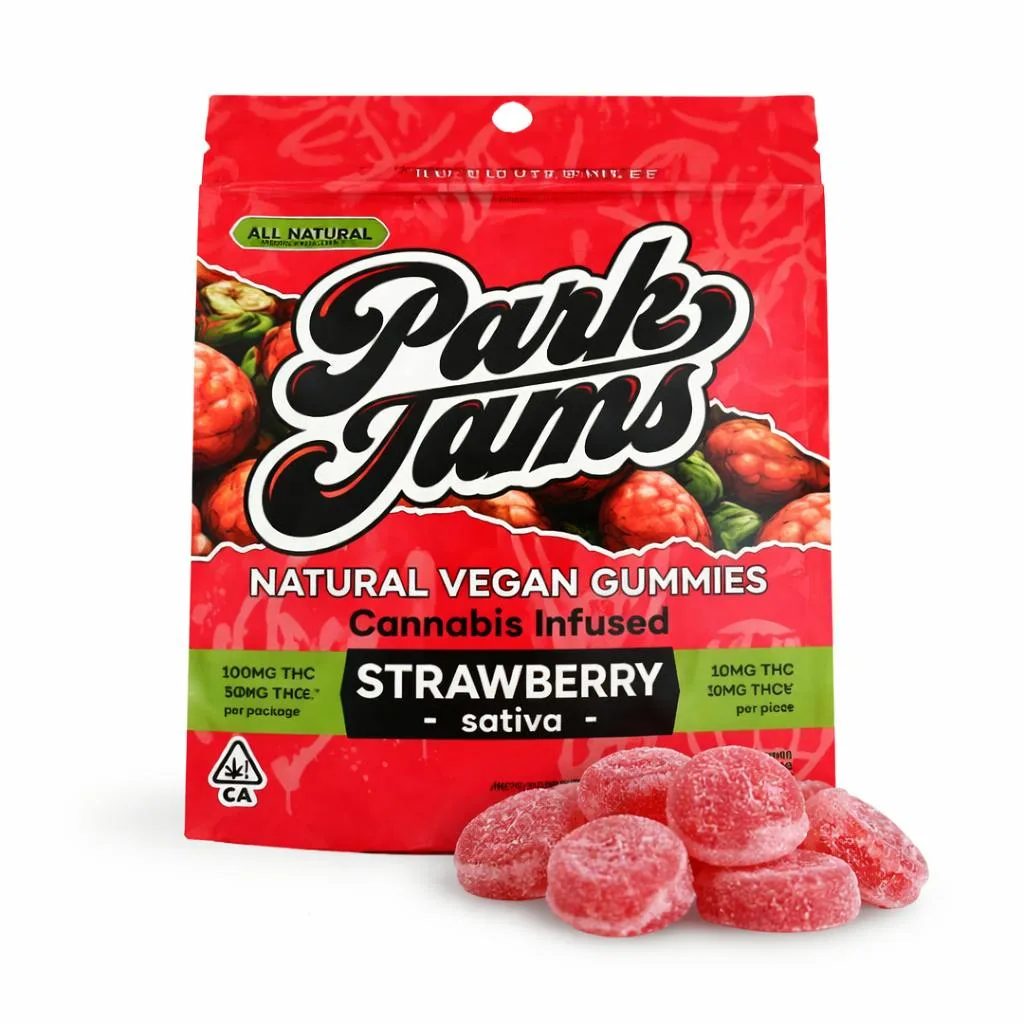 PARK JAMS - Strawberry Gummies 100mg